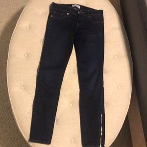 Dark blue express jeans size 0